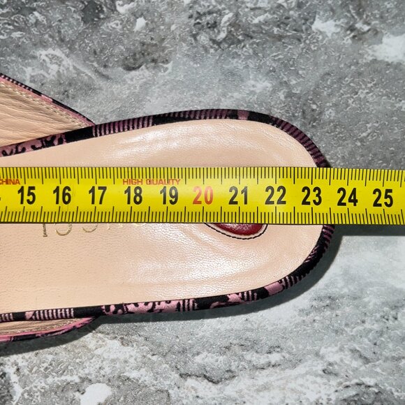 Gucci Princetown ST Romain Horsebit Satin Mule Slippers Fabric 6.5 US 36.5 EUR - Picture 13 of 13